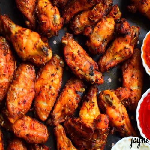 Baked Chicken Wings Recipe Crispy And Juicy Jayne Rain,How Long To Cook 1 Inch Pork Chops On A Gas Grill
