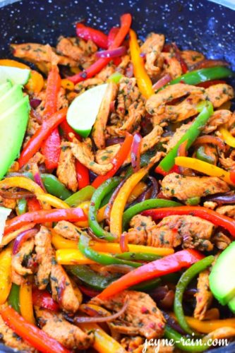 Chicken Fajita Recipe - Jayne Rain